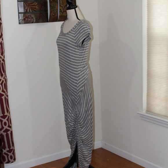 Athleta, Dusky Shark Bite Cinch Maxi Dress - Picture 2 of 9
